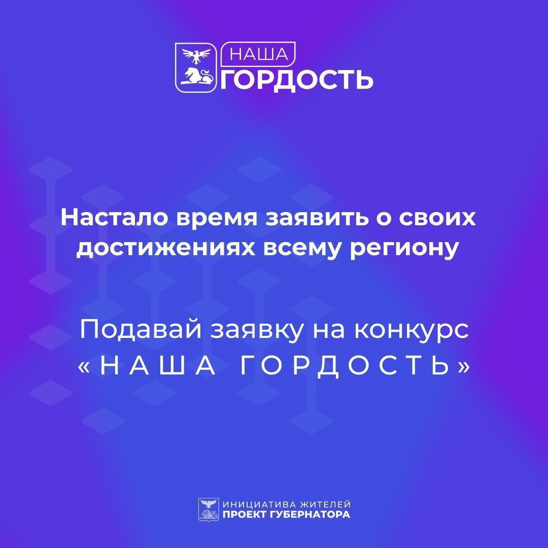 Региональный конкурс &quot;Наша гордость&quot;.