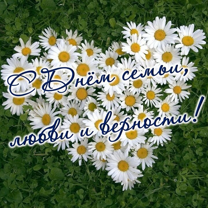 8 июля   День семьи, любви и верности — праздник, посвящённый сохранению традиционных семейных ценностей и укреплению семьи..